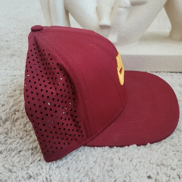 Nike SB Maroon and Yellow Cap - Picture 3 of 6